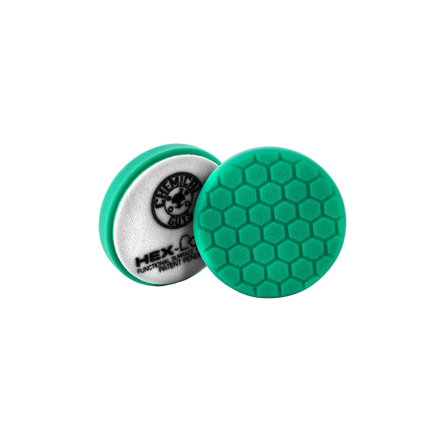 Chemical Guys Green Hex-Logic Heavy Polishing Pad 4 inch | Duco Car Parts UK Car Parts