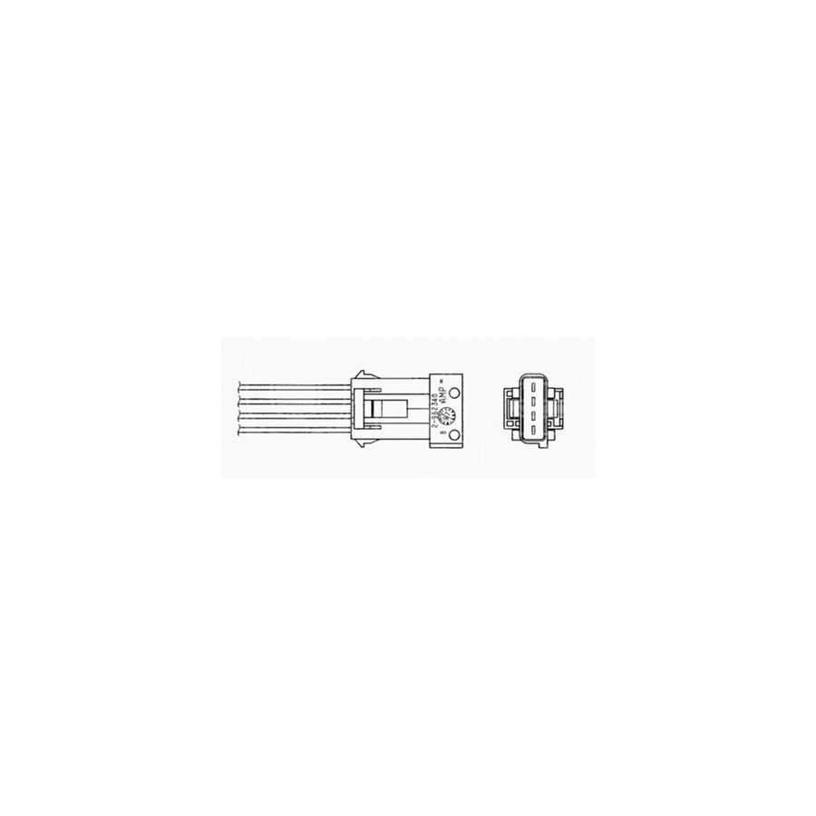 NTK Lambda Sensor / O2 Sensor (NGK 1891) - OZA531-GM16