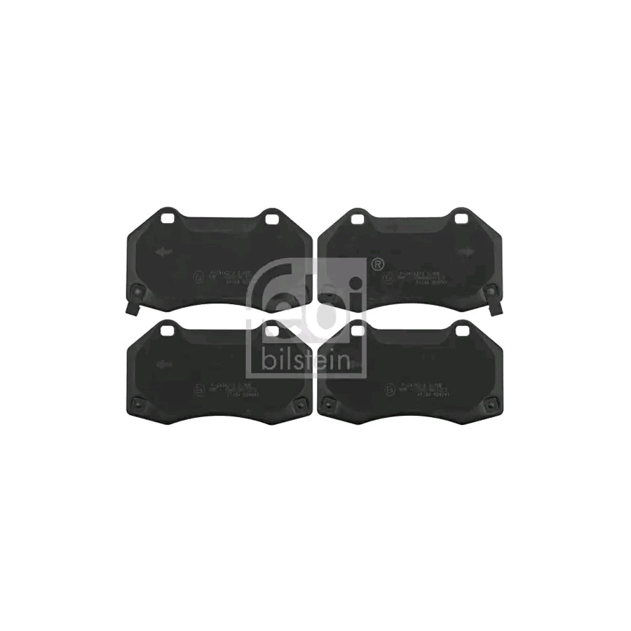 Febi Bilstein 116223 Brake Pad Set Front Axle With Acoustic Wear Warning