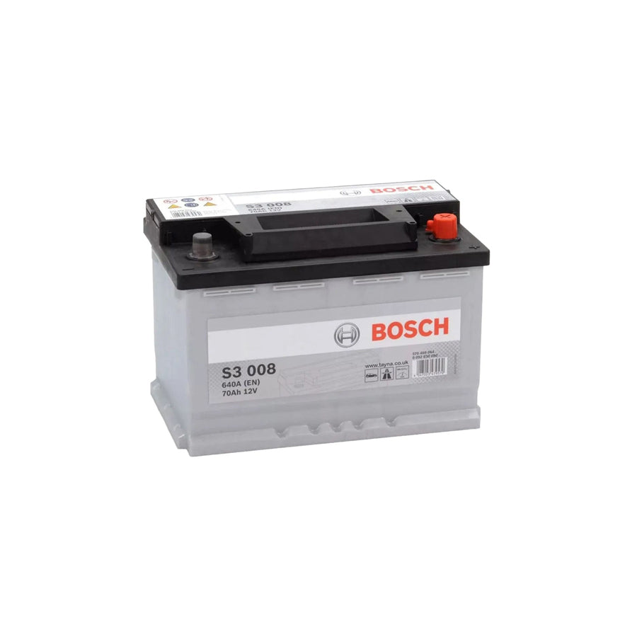 BOSCH S3 Car Battery 096 3 Year Guarantee S3008