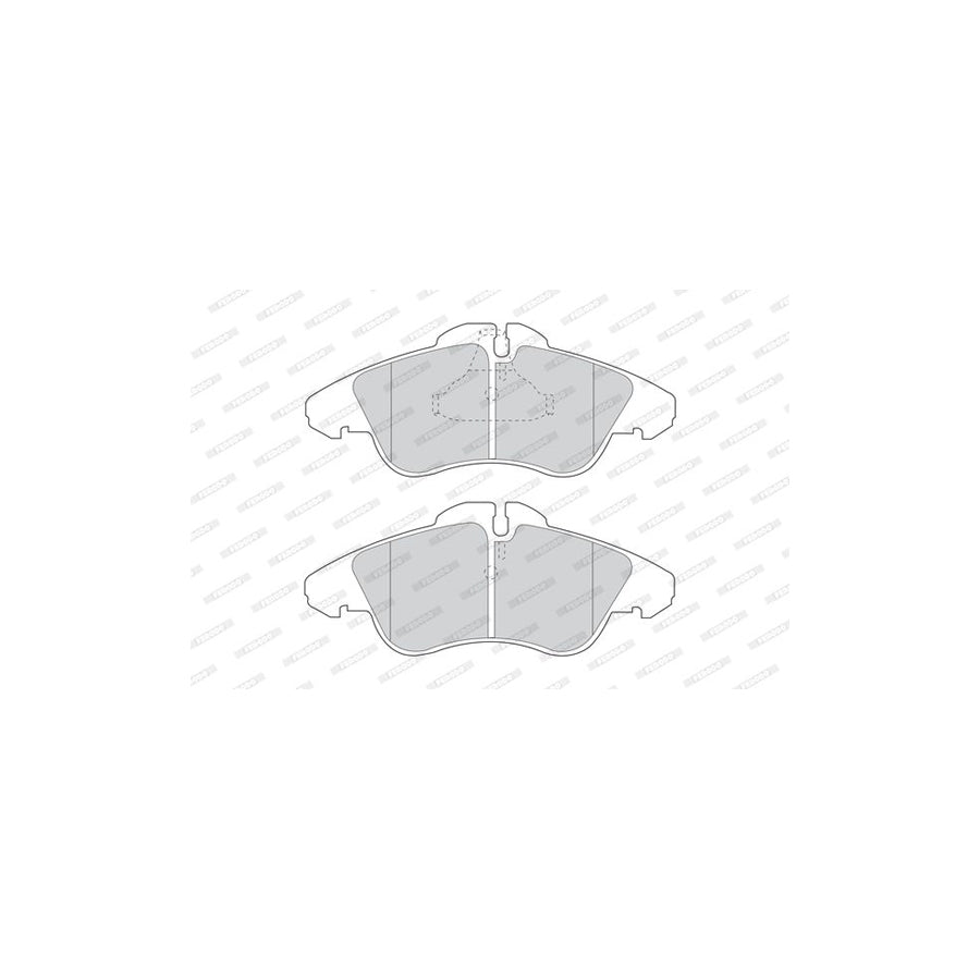 Ferodo Premier Fdb1038 Brake Pad Set Incl Wear Warning Contact With Piston Clip