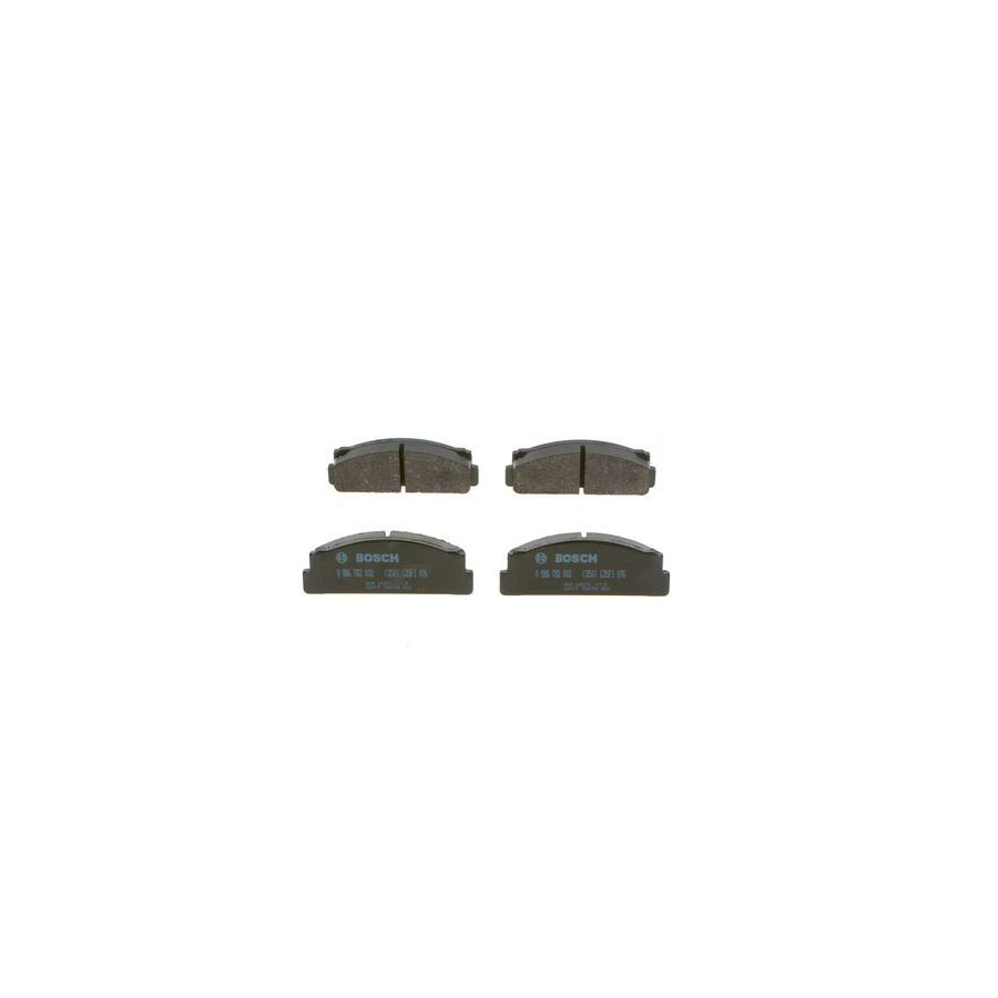 Bosch 0986Tb2002 Brake Pad Set Excl Wear Warning Contact