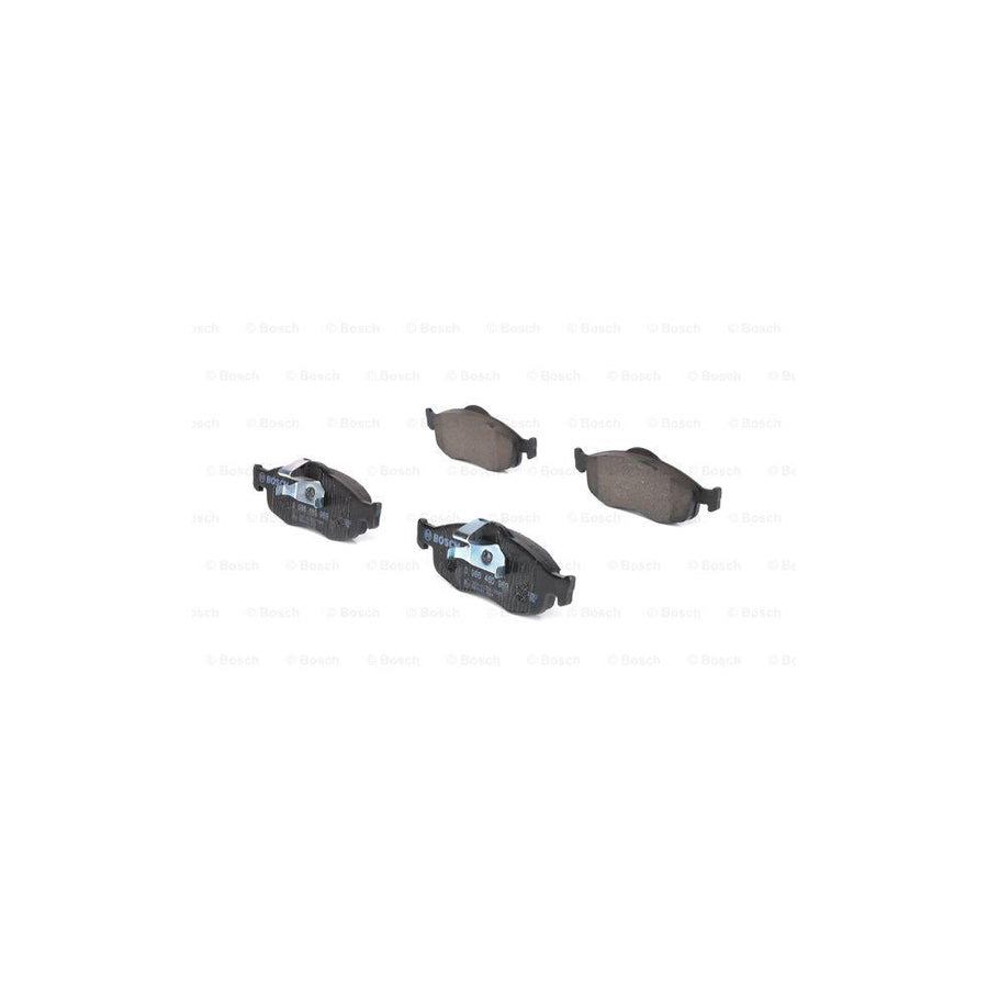 Bosch 0986460969 Brake Pad Set With Anti Squeak Plate With Piston Clip BP538
