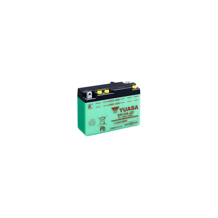 Yuasa 6N12A-2D Motorcycle Battery 6V 12.6Ah