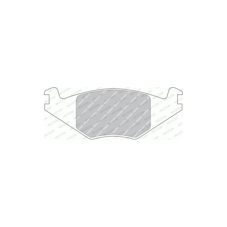 Ferodo Sl Fsl799 Brake Pad Set Incl Wear Warning Contact