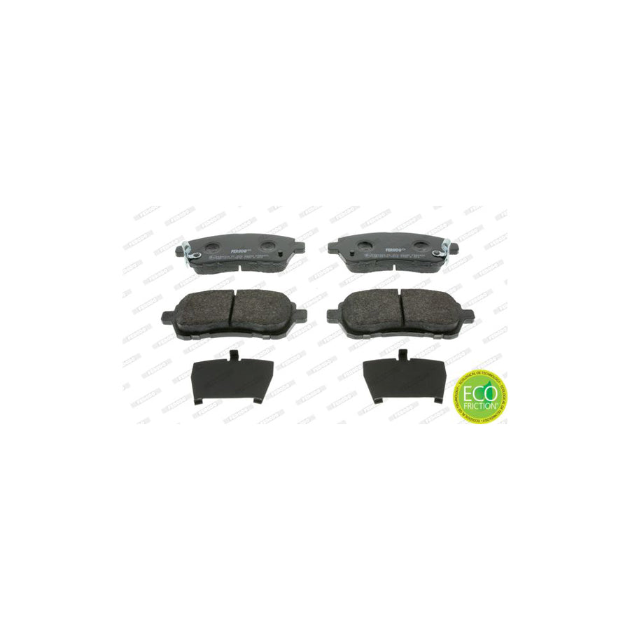 Ferodo Premier Eco Friction Fdb4426 Brake Pad Set With Acoustic Wear Warning Without Accessories