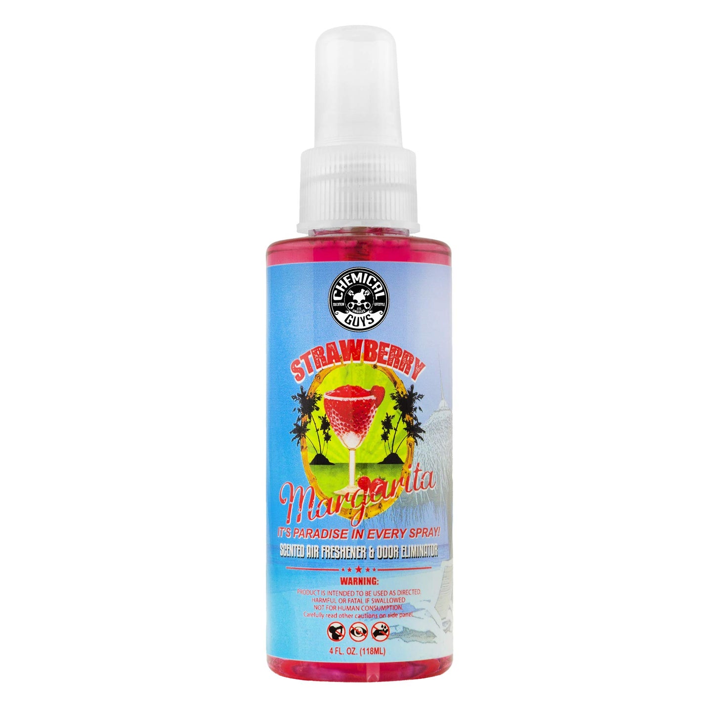 Chemical Guys Strawberry Margarita Air Freshener 4oz | Duco Car Parts UK Car Parts