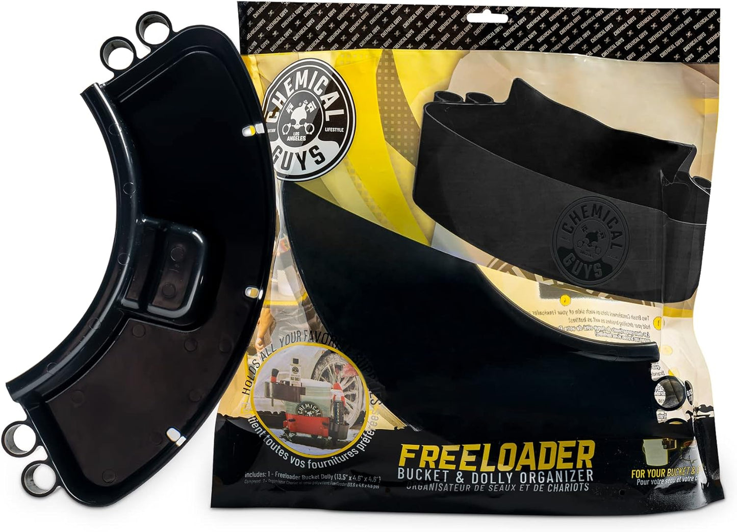 Chemical Guys The Freeloader Bucket & Dolly Organizer Black | Duco Car Parts UK Car Parts