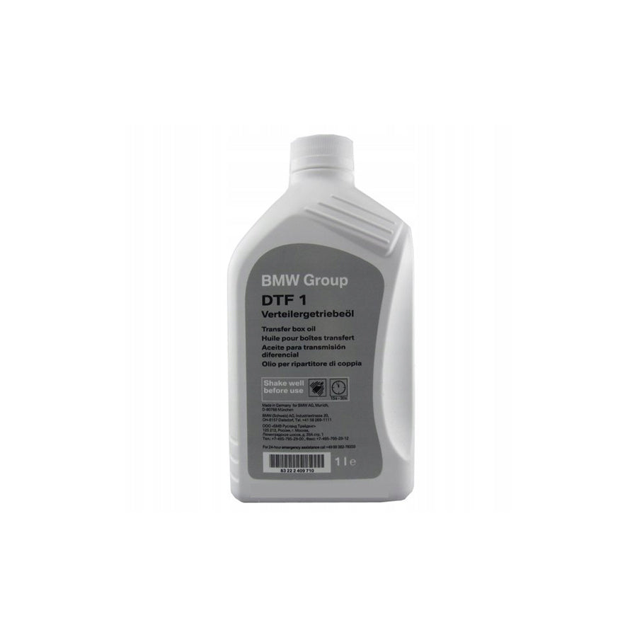 Genuine BMW 83222409710 F23 E92 G31 DTF 1 Transfer Case Oil 1L (Inc. 640dX, M760iX & M8) | Duco Car Parts UK Car Parts