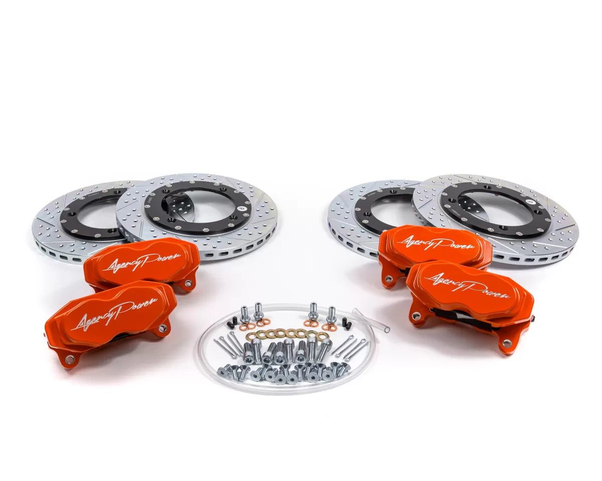 Agency Power AP-BRP-X3-460-OR Big Brake Kit Front and Rear Orange Can-Am Maverick X3 Turbo | Duco Car Parts UK Car Parts