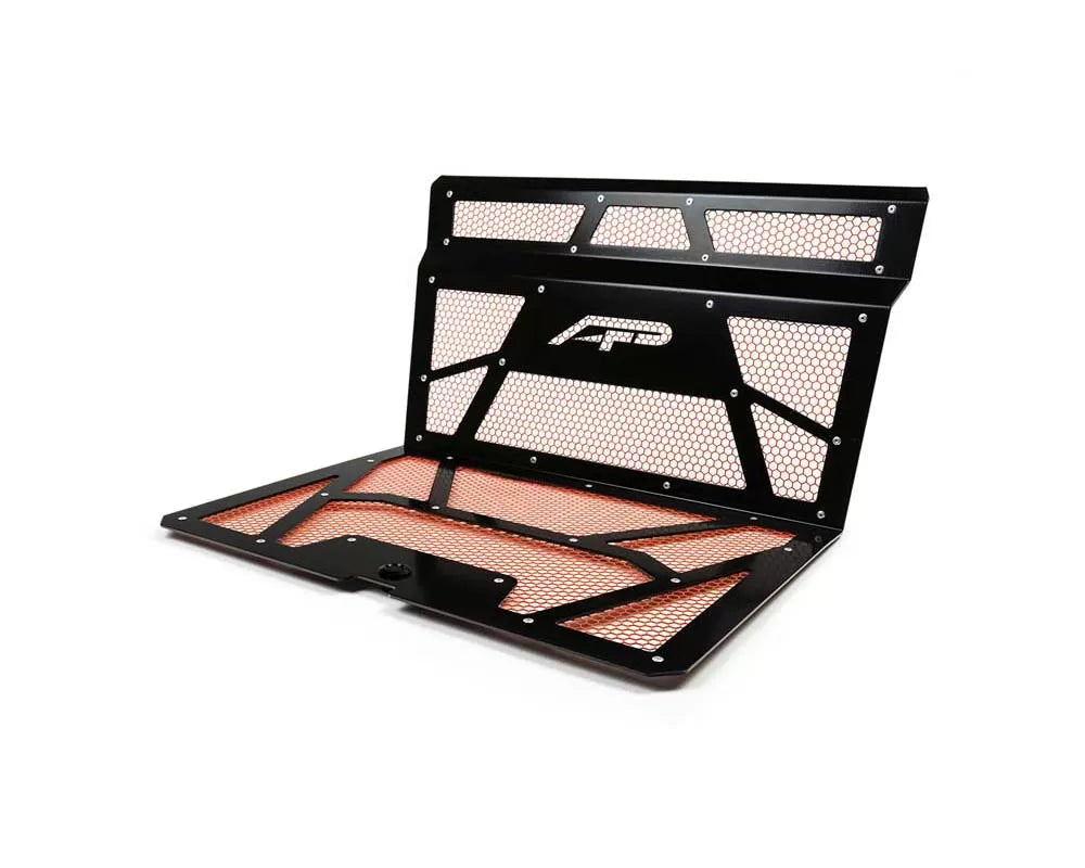 Agency Power AP-RZR-111-FGB-MOR Vented Engine Cover Gloss Black | Orange Polaris RZR XP 1000 | XP Turbo | Duco Car Parts UK Car Parts