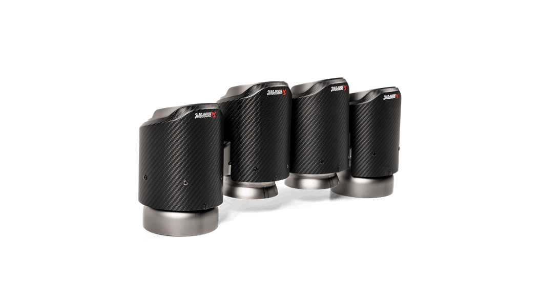 Akrapovic BMW F97 X3 M Carbon Tail Pipe Set - Duco Car Parts UK