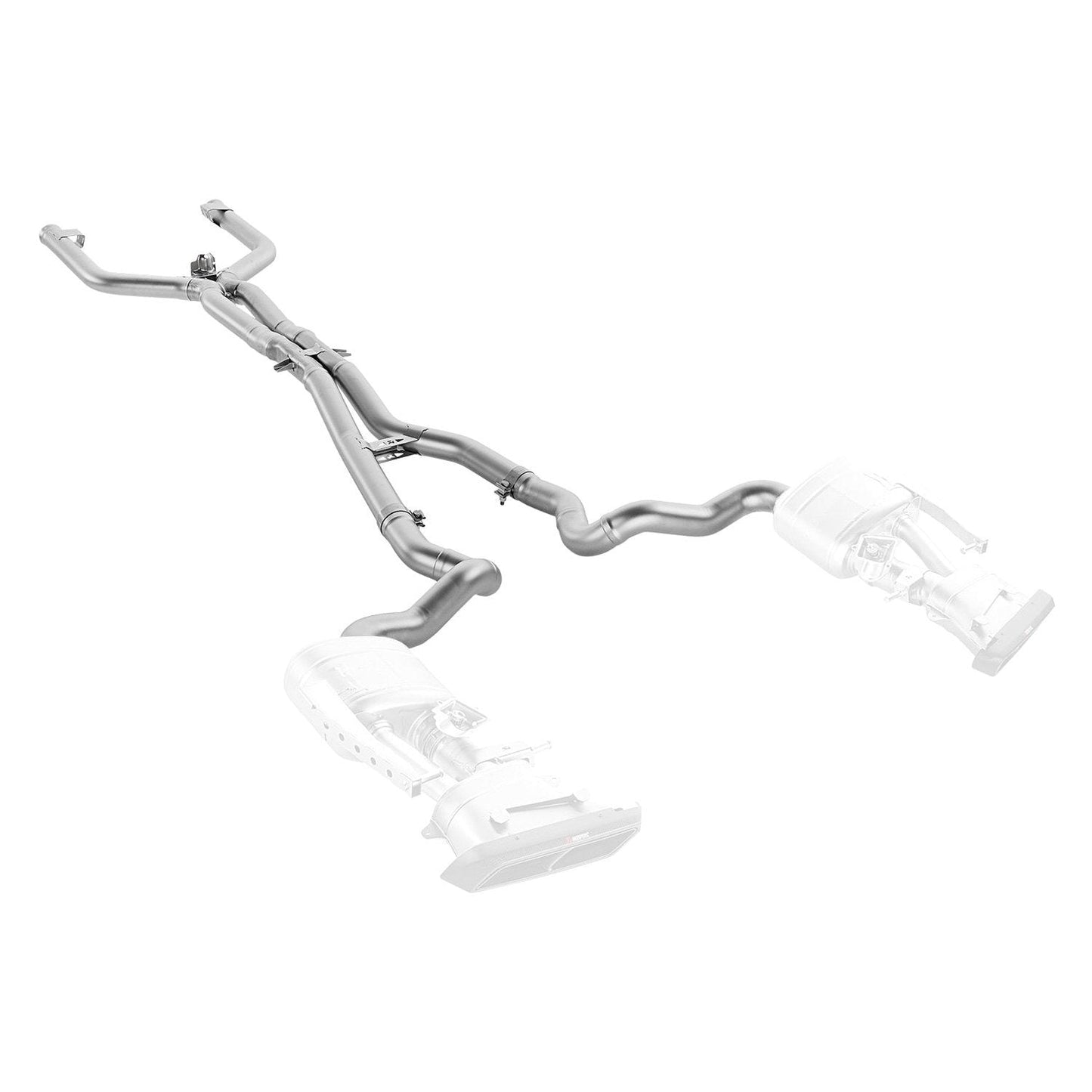 Akrapovic Mercedes-Benz W213 S213 C 63 AMG Evolution Line Titanium Link Pipe Set - Duco Car Parts UK