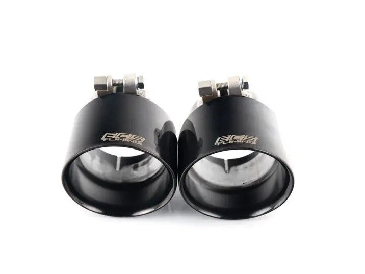 ECS VW MK7.5 Golf GTI 4" OE Fit Black Chrome Exhaust Tips - Pair - ML Performance UK