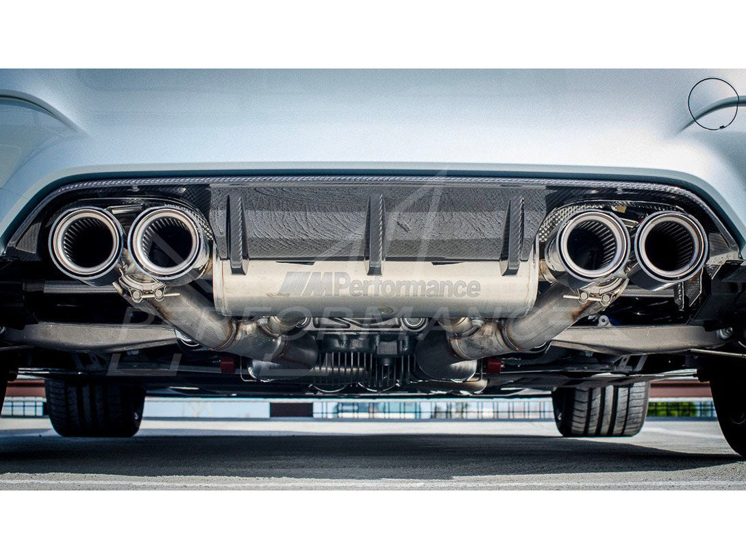 Genuine BMW F80 F82 M Performance Titanium Complete Exhaust System (M3 & M4) - Duco Car Parts UK