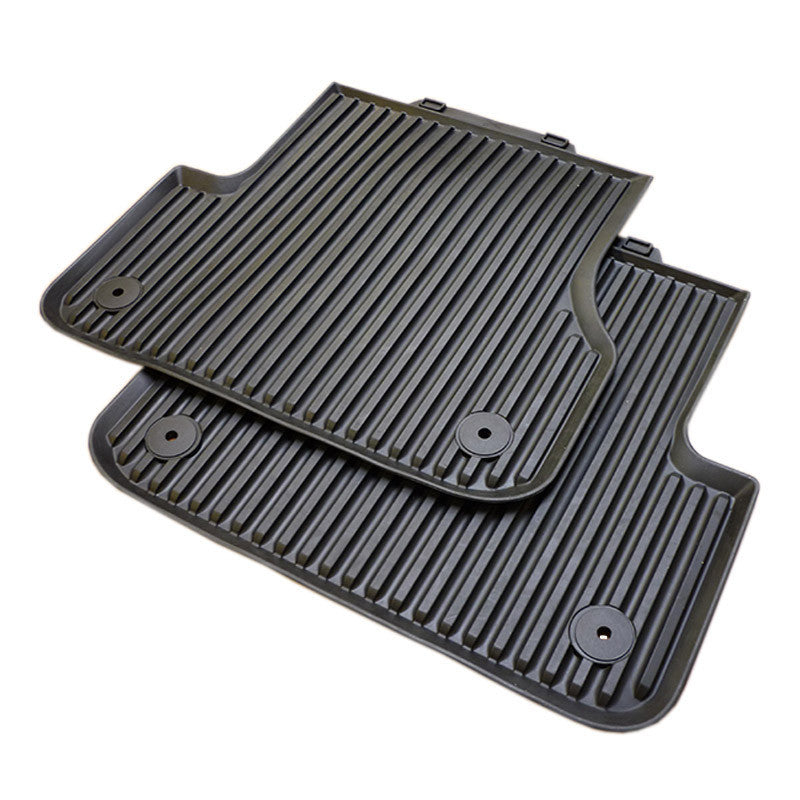 Genuine Audi C7 A6 S6 A7 Avant 4G0061511 RHD Rear Floor Mat Set - Black | Duco Car Parts UK