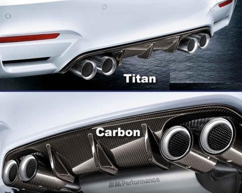 Genuine BMW F87 LCI M2 Competition M Performance Exhaust without Tips - Duco Car Parts UK