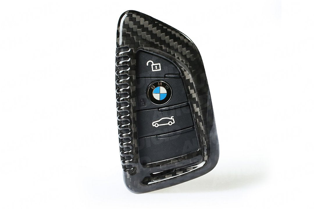 AUTOID TRE BMW G20 G30 F40 F90 Pre-preg Carbon Fibre Key Cover (Inc. 118i, 320i, 525i & 730i) - Duco Car Parts UK