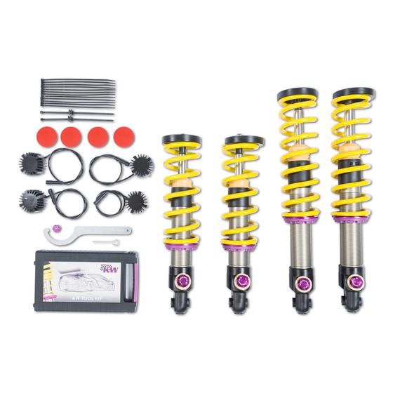 KW Mercedes-Benz CR190 Variant 4 Aluminum Coilover kit - Inc. Deactivation For Electronic Damper (AMG GT & AMG GT C)