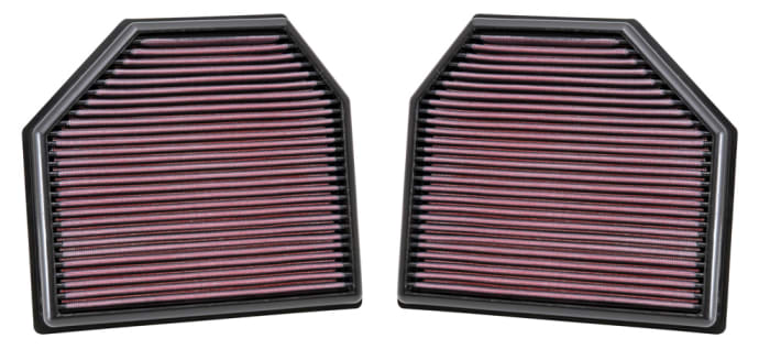 K&N BMW F06 F10 F12 F13 F80 F82 F83 F87 Replacement Air Filters (M2 Competition, M3, M4, M5 & M6) - Duco Car Parts UK