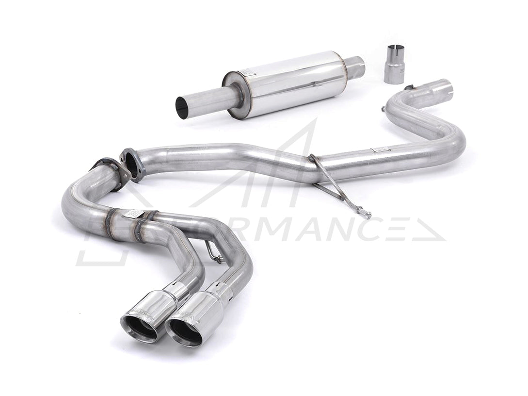 MillTek Audi 8V 8V.5 A3 2.0 TDI 150 Cat-Back Exhaust System