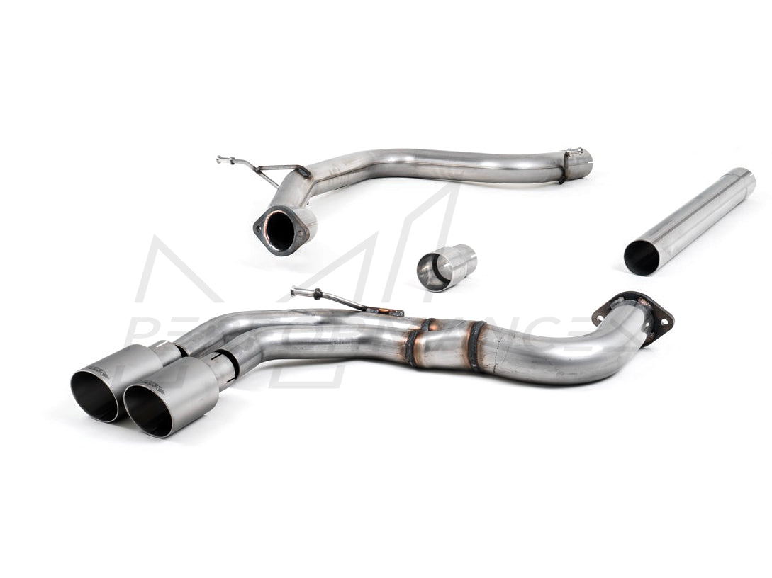 MillTek Audi 8V 8V.5 A3 2.0 TDI 150 Cat-Back Exhaust System