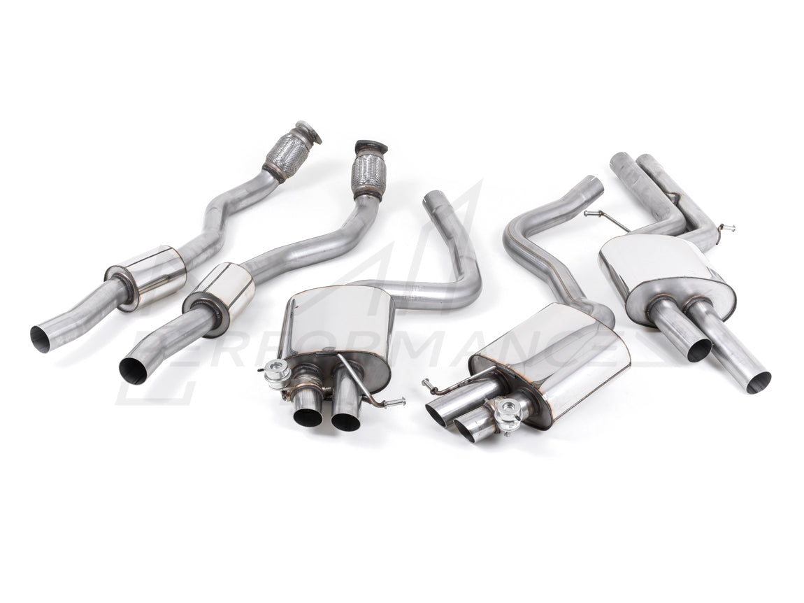 MillTek Audi B8 RS4 Cat-Back Exhaust