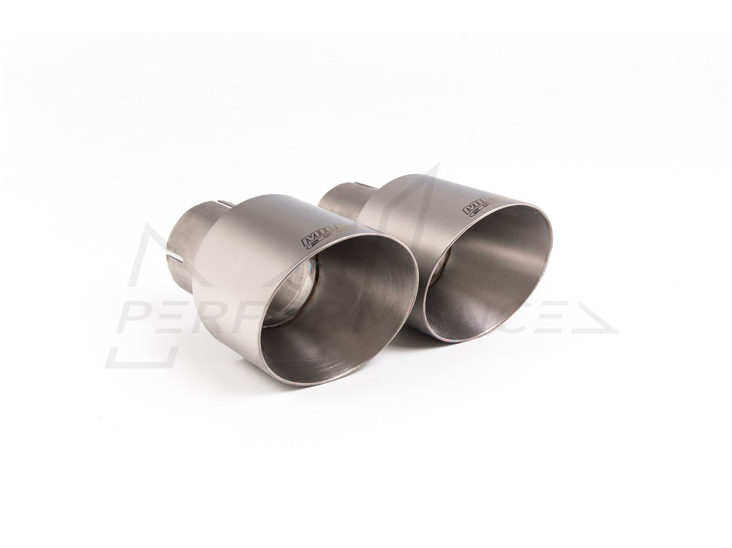MillTek Audi B9 Resonated Cat-Back Exhaust (S4 & S5)