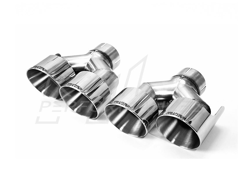Milltek Mercedes-Benz W176 A35 AMG QUAD OUTLET TRIMS