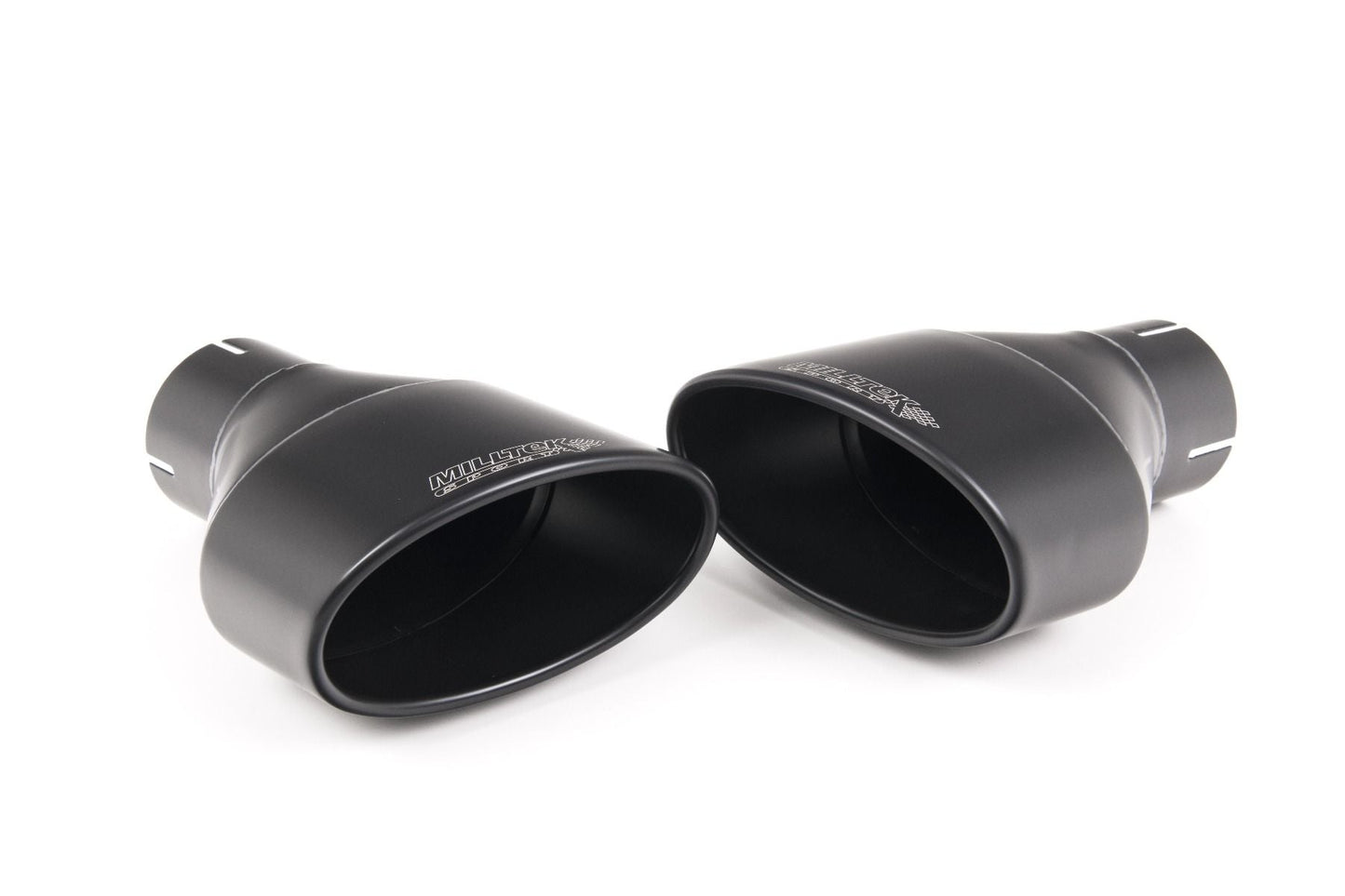 MillTek Audi 8V 8S B9 Single Outlet Oval Trim Exhaust Tips (RS3, RS4, RS5 & TTRS)