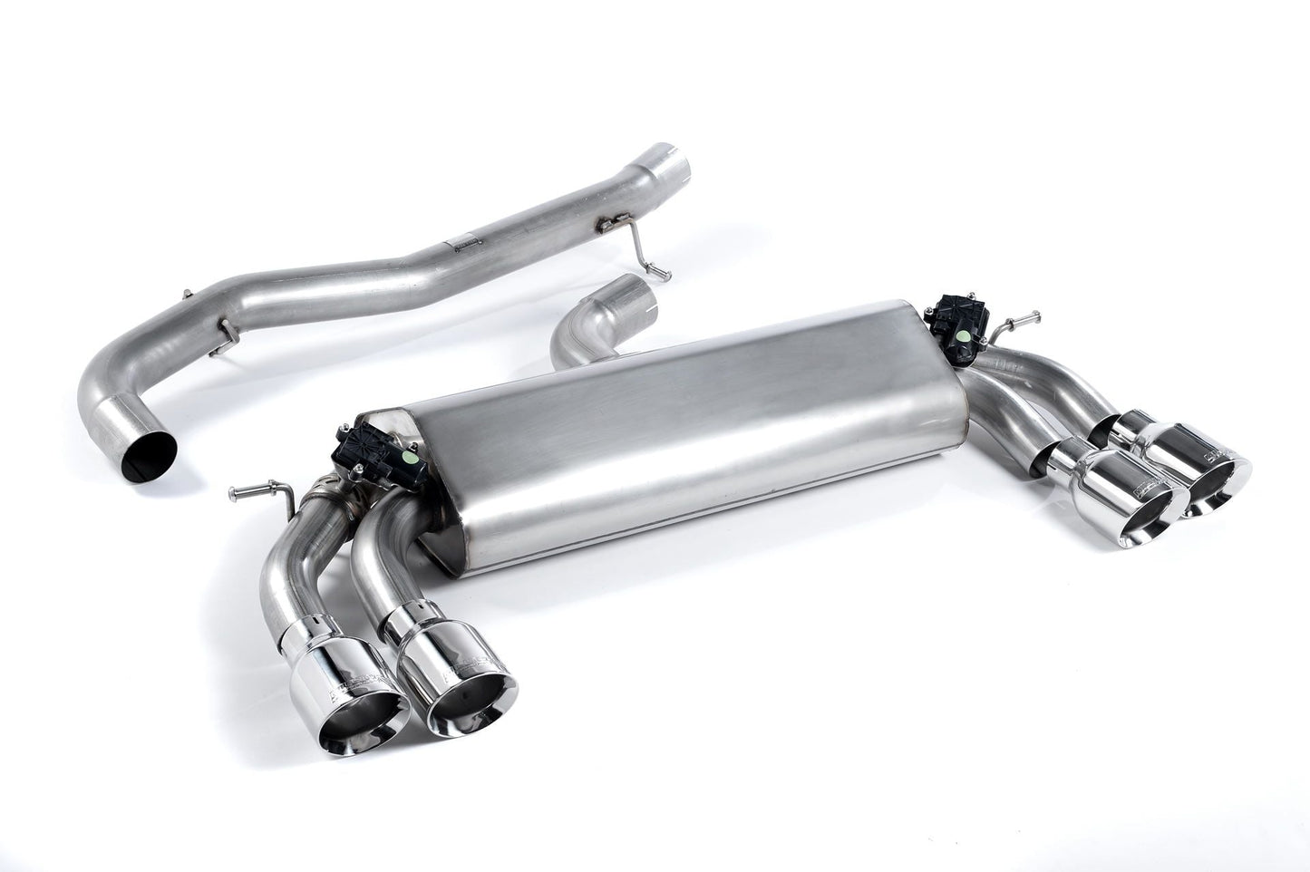 MillTek Audi 8V S3 Non-Resonated Cat-Back Exhaust (Quattro)