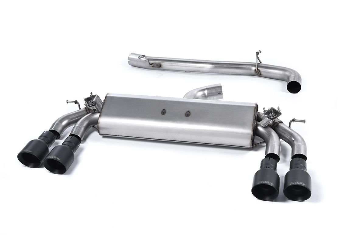 MillTek Audi 8V S3 Non-Resonated Cat-Back Exhaust (Quattro)