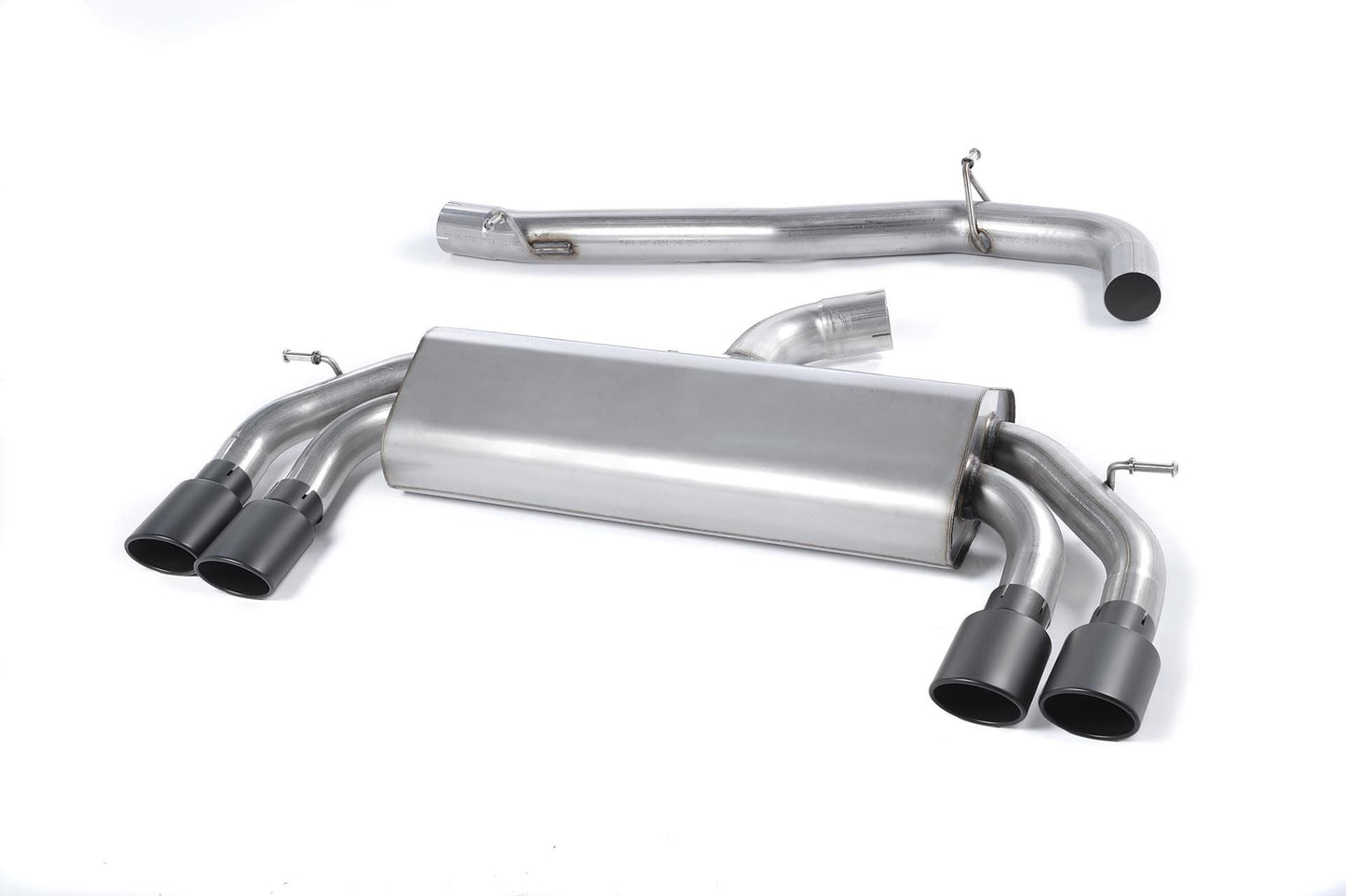 MillTek Audi 8V S3 Non-Resonated Non-Valved Cat-Back Exhaust (Quattro)