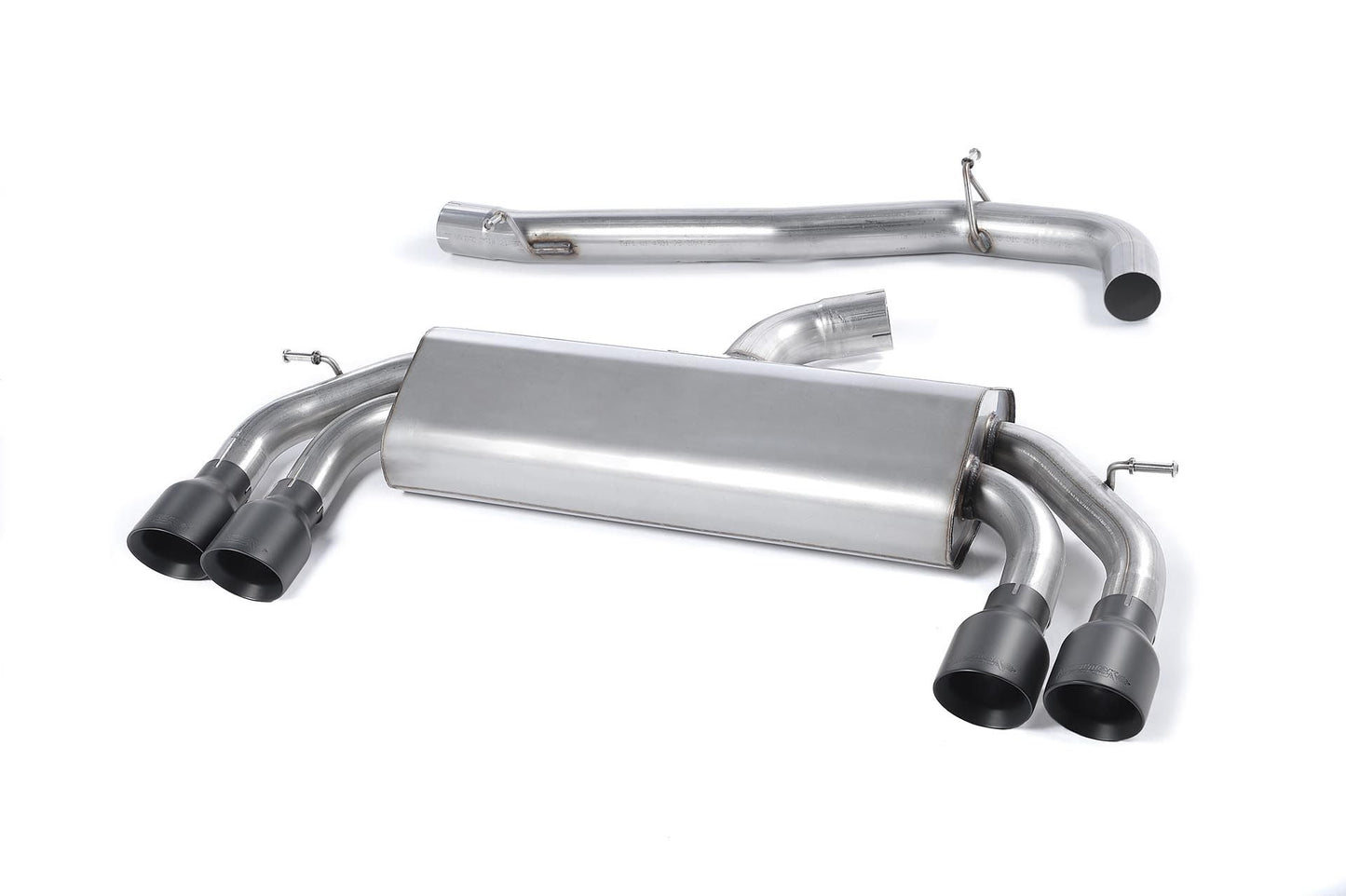 MillTek Audi 8V S3 Non-Resonated Non-Valved Cat-Back Exhaust (Quattro)