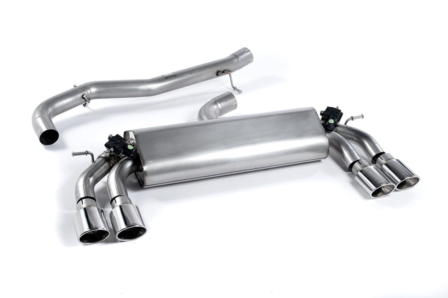 MillTek Audi 8V S3 Non-Resonated Cat-Back Exhaust (Quattro)