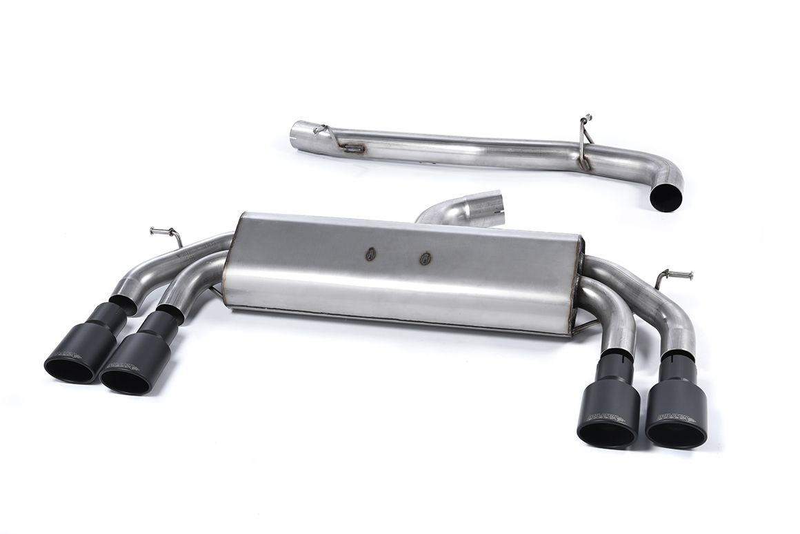 MillTek Audi 8V S3 Non-Resonated Non-Valved Cat-Back Race Exhaust (Sportback)