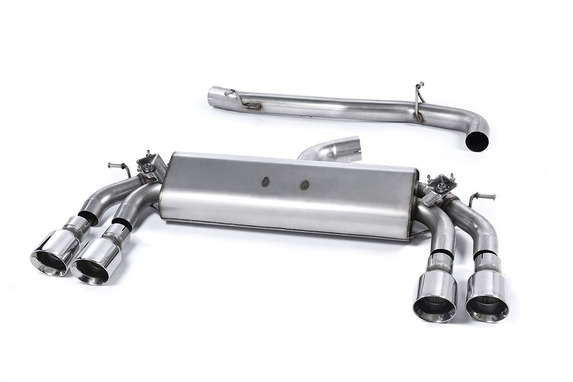 MillTek Audi 8V S3 Non-Resonated Non-Valved Cat-Back Race Exhaust (Sportback)