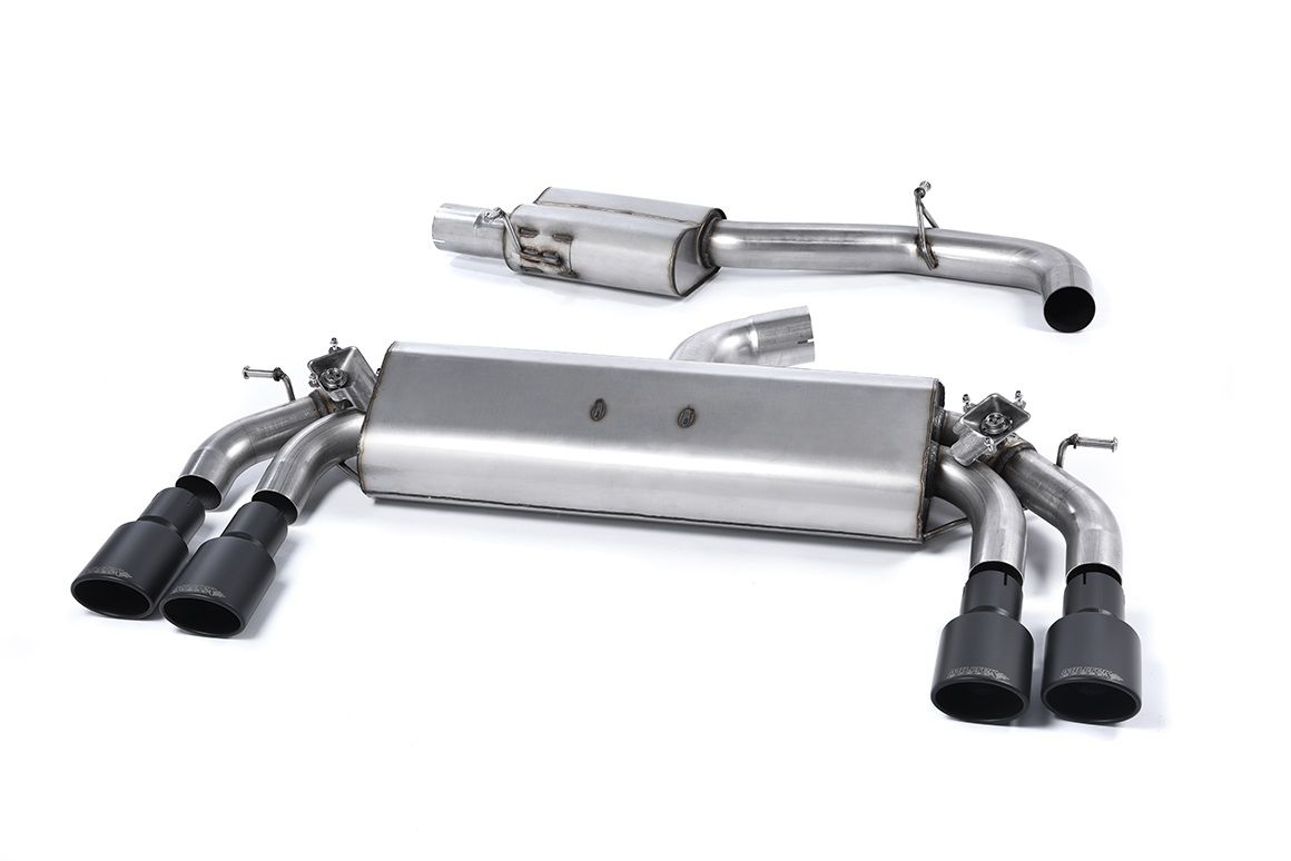 MillTek Audi 8V S3 Resonated Cat-Back Exhaust (Quattro)