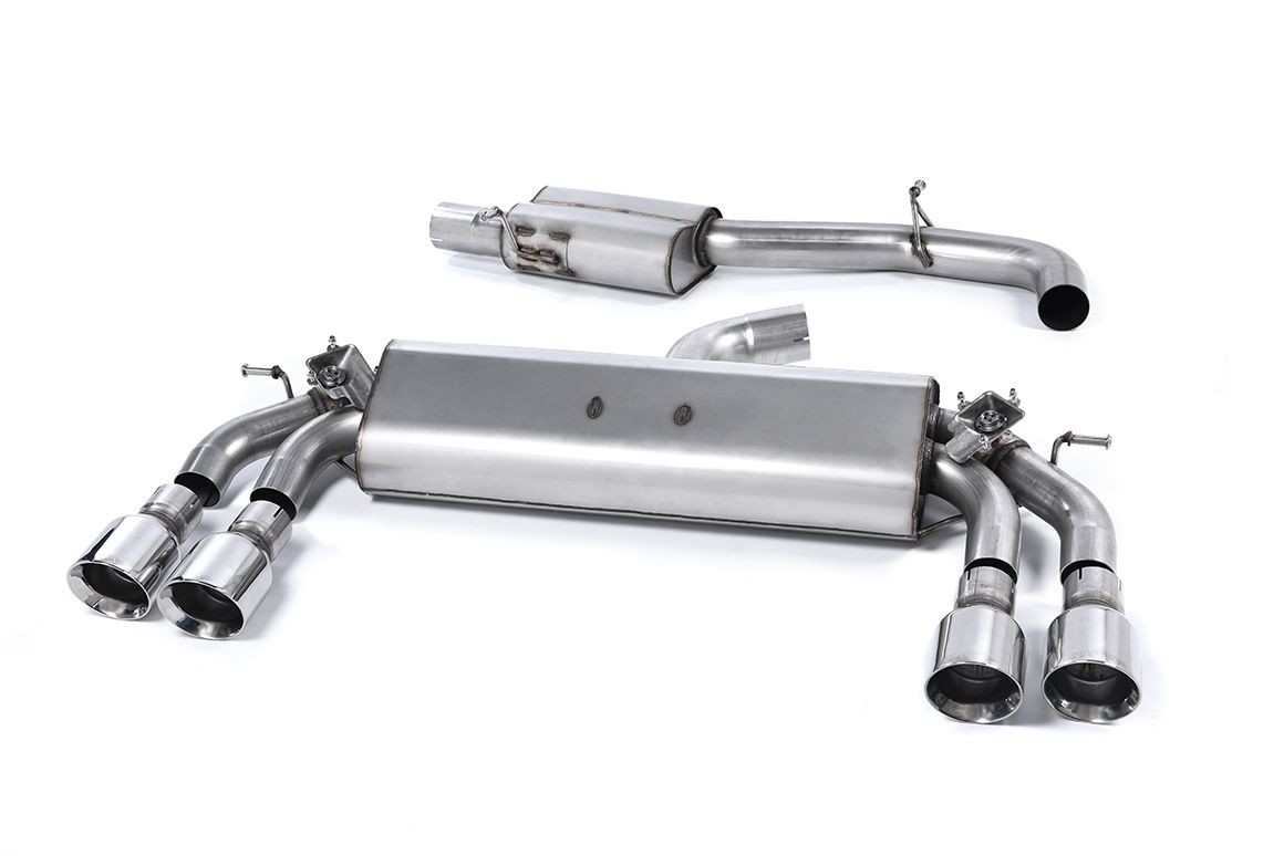 MillTek Audi 8V S3 Resonated Cat-Back Exhaust (Sportback)