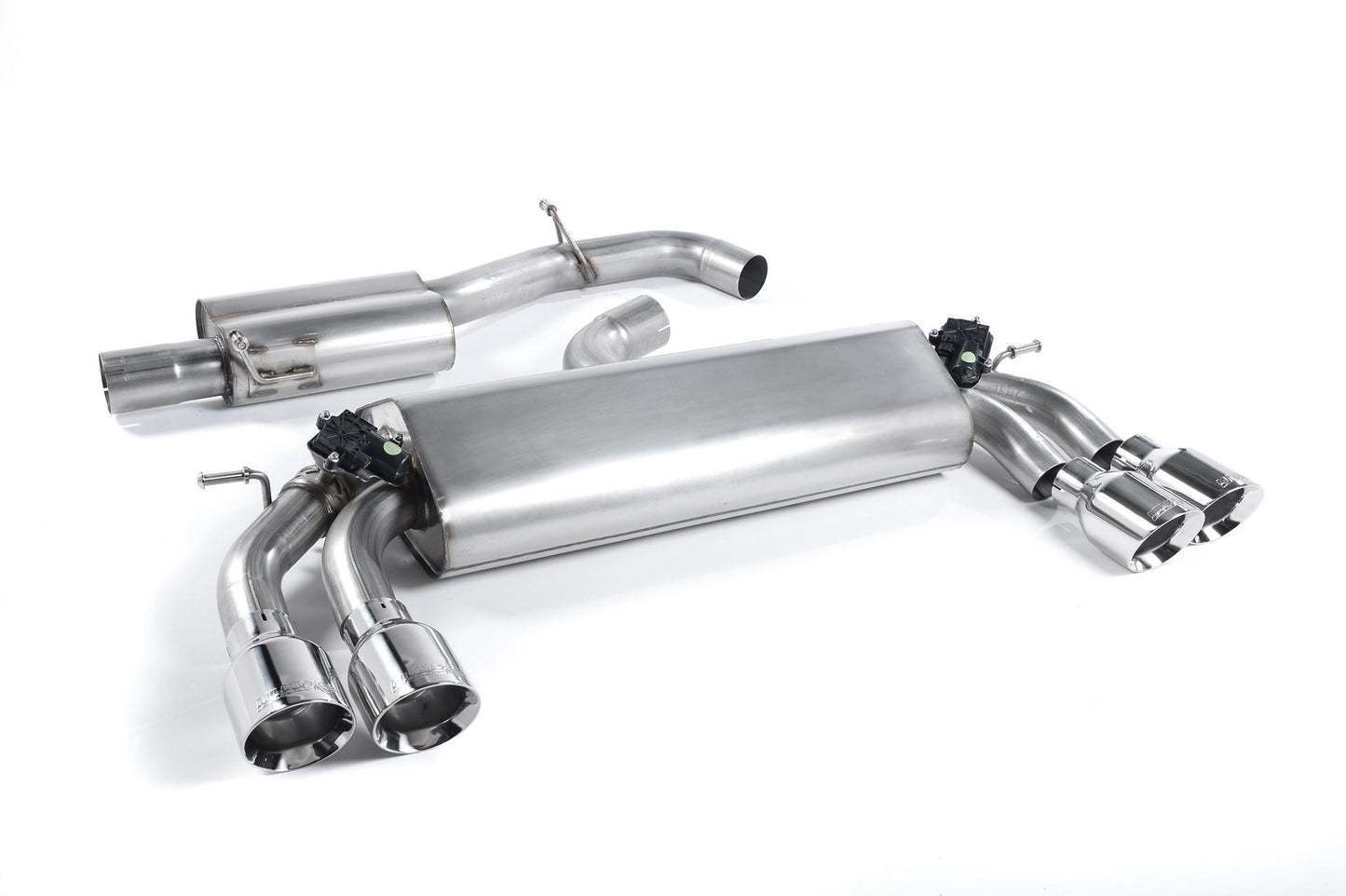MillTek Audi 8V S3 Resonated Cat-Back Exhaust (Quattro)