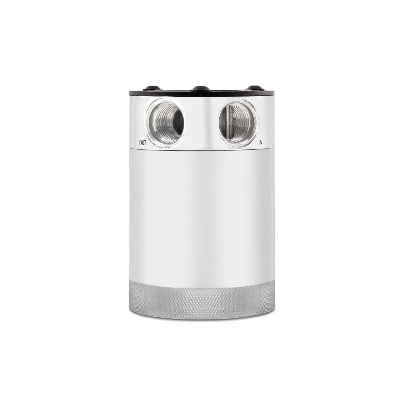 Mishimoto Universal Compact Baffled Oil Catch Can, 2-Port