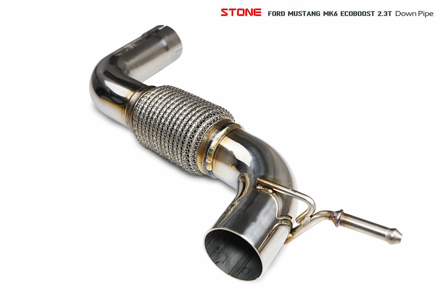 Stone Exhaust Ford MK6 Mustang 2.3T Ecoboost Catless Downpipe | Duco Car Parts UK