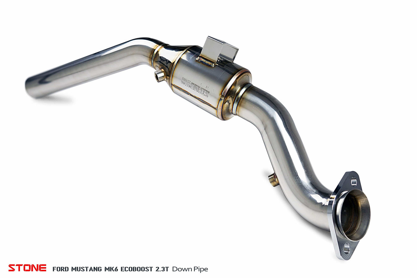 Stone Exhaust Ford MK6 Mustang 2.3T Ecoboost Eddy Catalytic Downpipe | Duco Car Parts UK