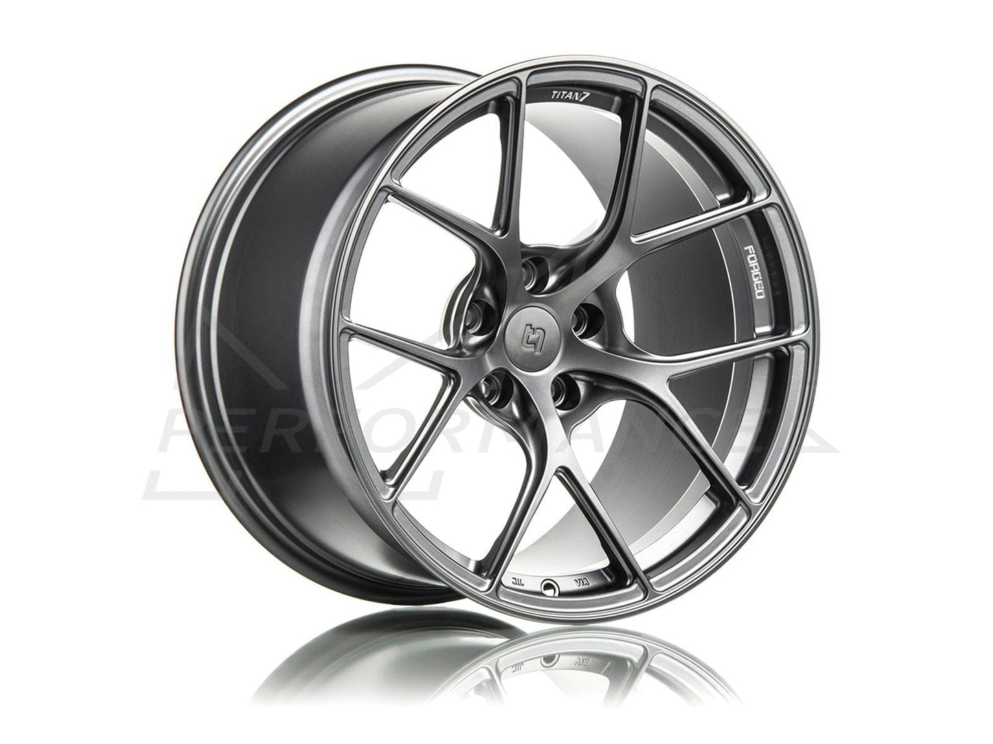Titan 7 Lexus IS F 5.0L V8 T-S5 Forged Split 5 Spoke Wheel Set