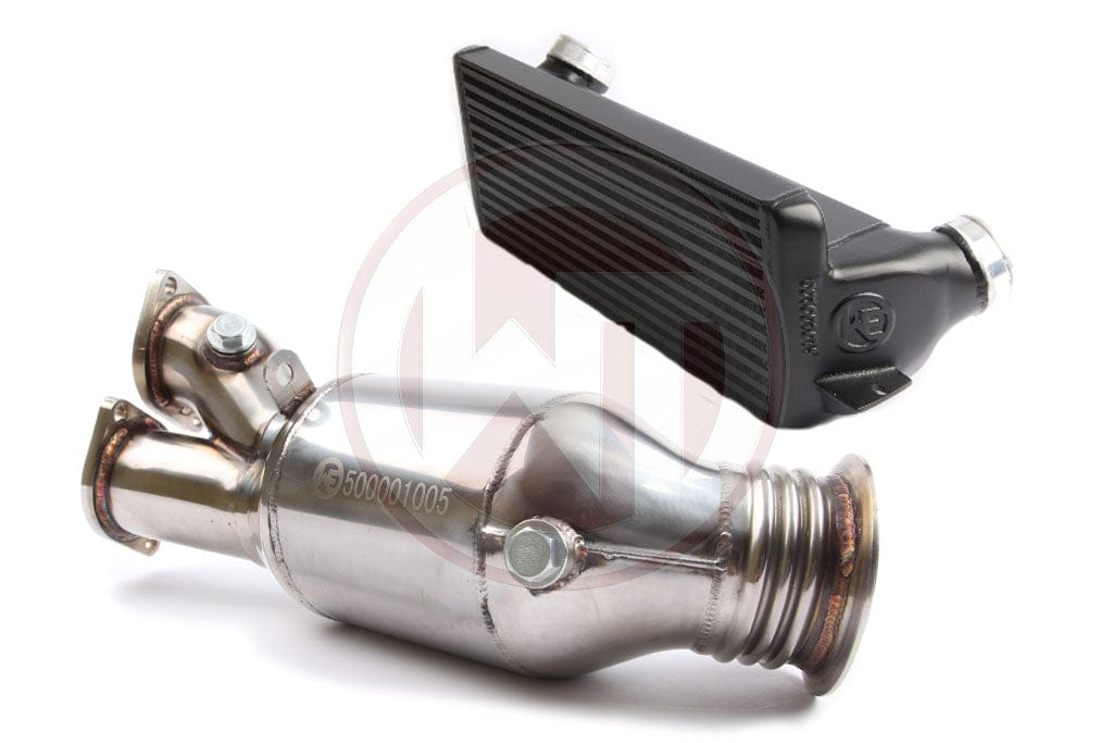 Wagner BMW E82 E90 E93 N55 Catless Downpipe and EVO1 Performance Intercooler (135i & 335i) | Duco Car Parts UK