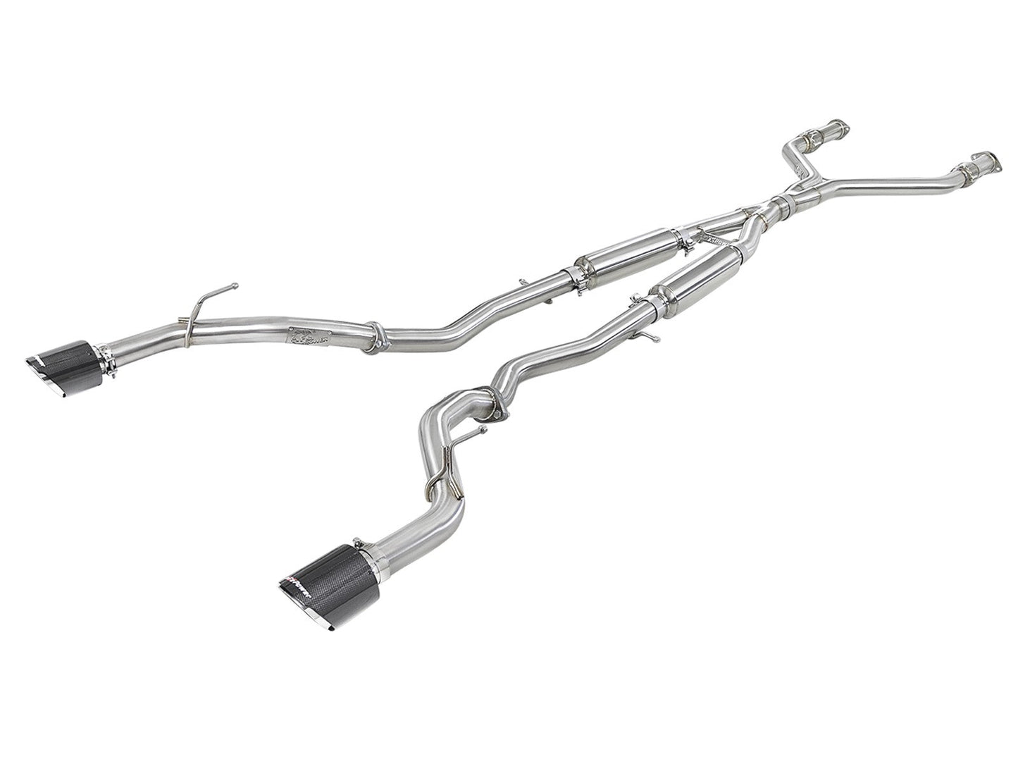 aFe Infiniti Q50 Takeda 304 Stainless Steel Cat-Back Exhaust System