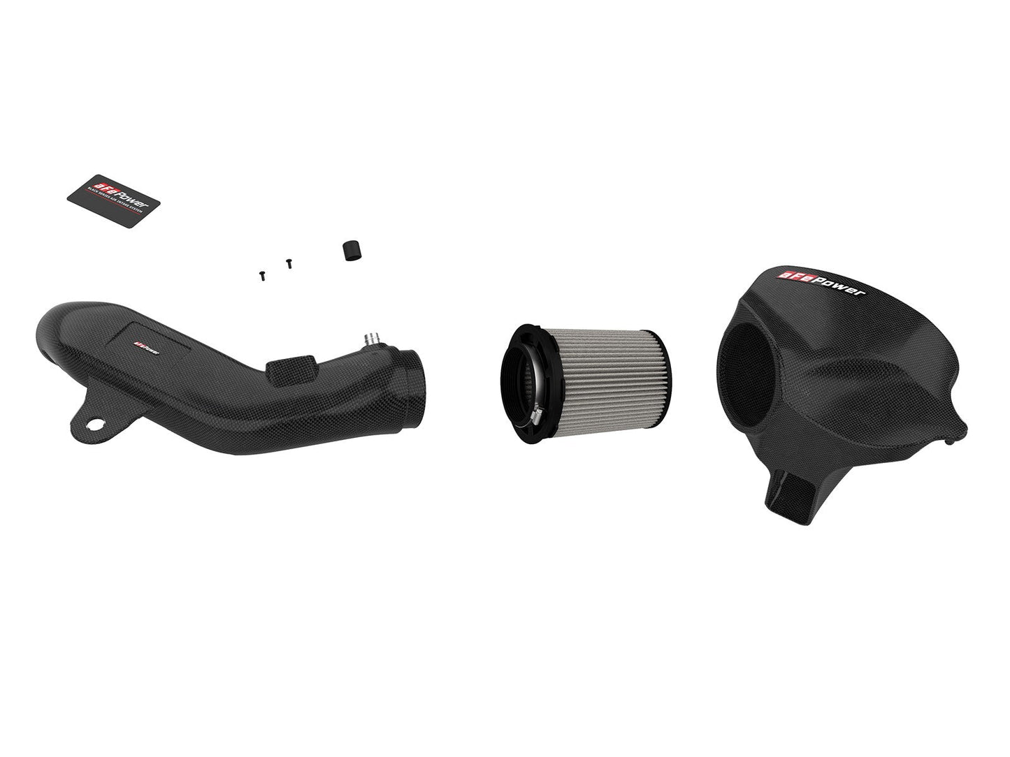 aFe BMW N55 Black Series Carbon Intake System (M2, M135i, M235i, 335i & 435i)