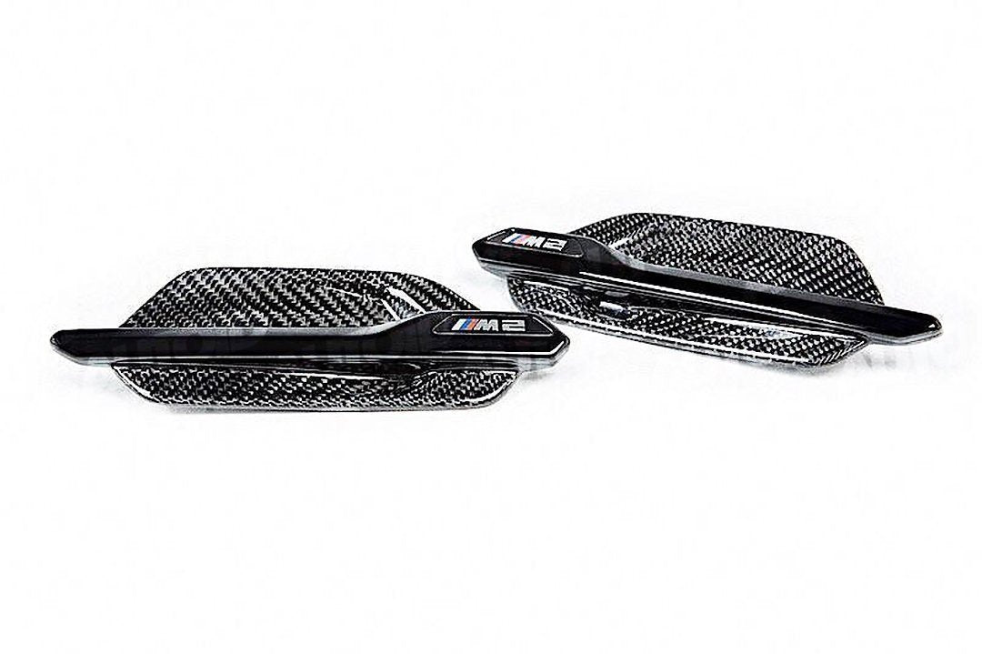 AUTOID BMW F87 Carbon Fibre Side Fender Trim (M2 & M2 Competition) - Duco Car Parts UK