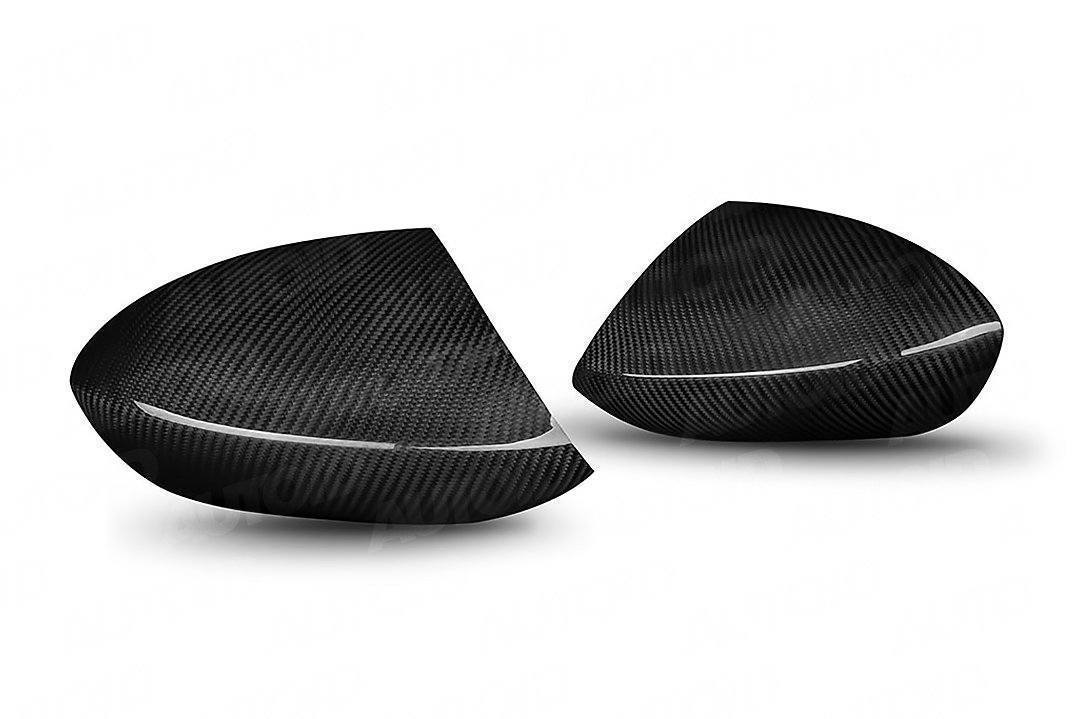 AUTOID BMW E82 E90 E92 E93 TRE Pre-preg Carbon Fibre Wing Mirror Covers (1M Coupe & M3) - Duco Car Parts UK
