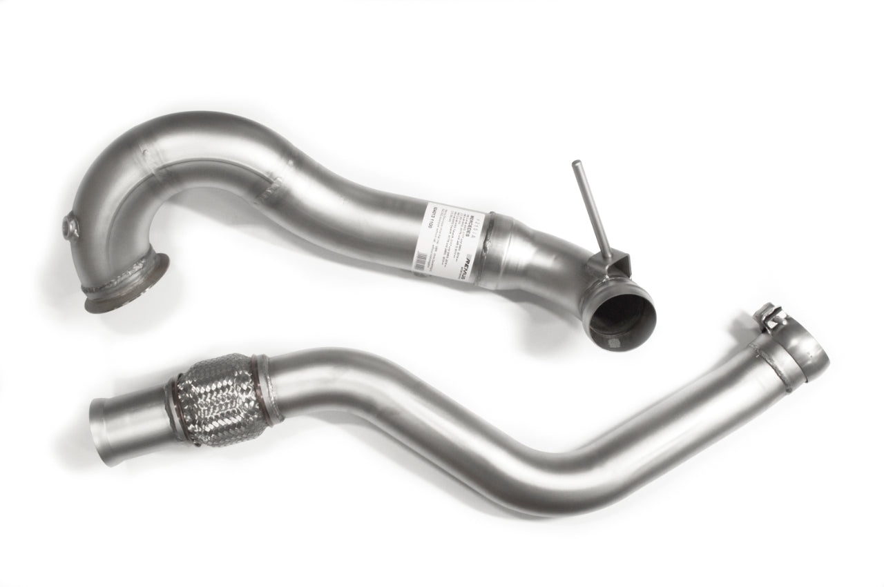 Remus Mercedes-Benz W176 C117 245G Stainless Steel Racing 3.5" Downpipe (A45 AMG & CLA45 AMG) Duco Car Parts UK
